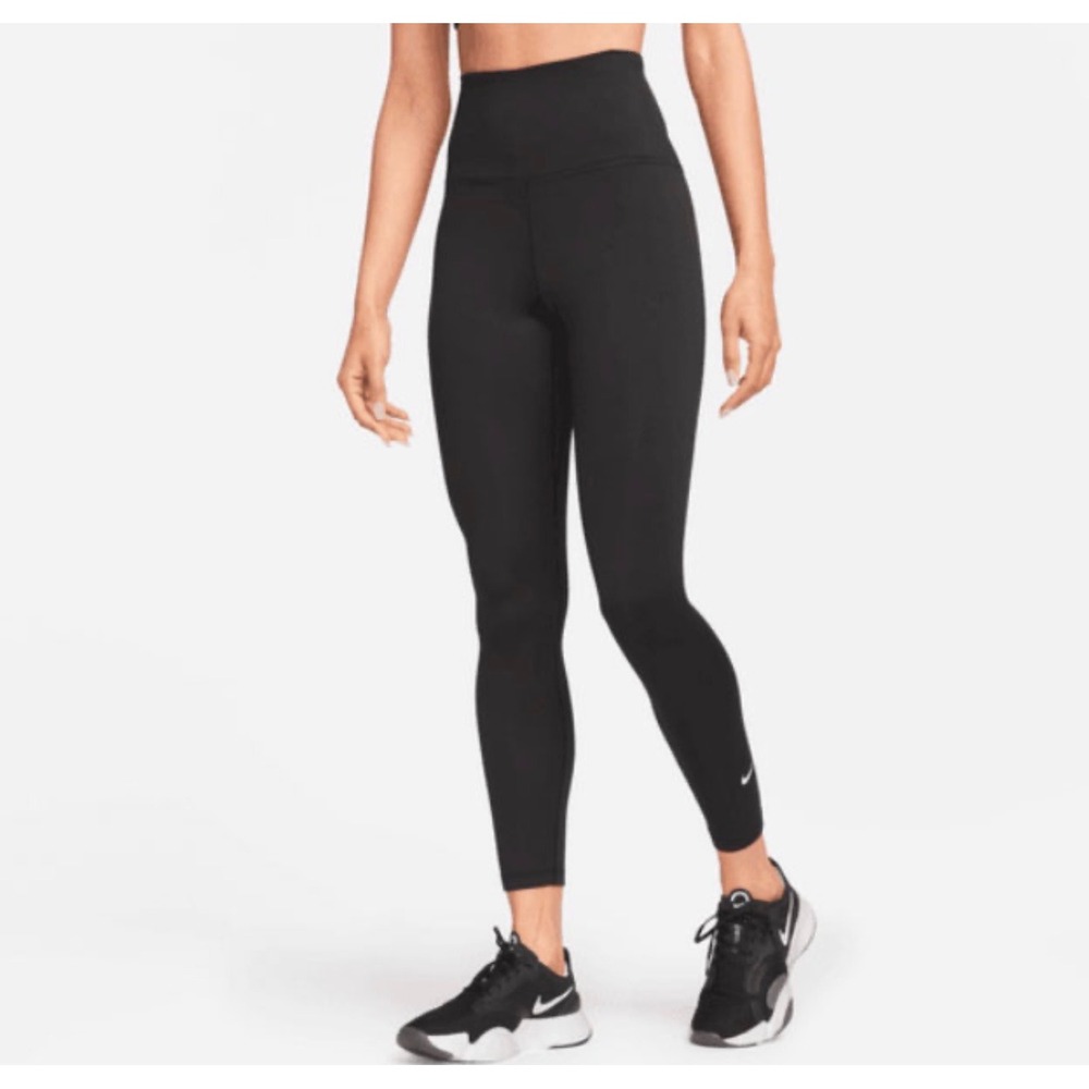 Nike One Womens High-Rise Leggings Black‎ Dri-FIT Therma fit